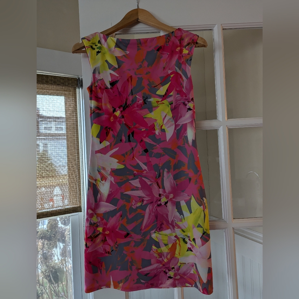 Trina Turk Dress bright floral print dress